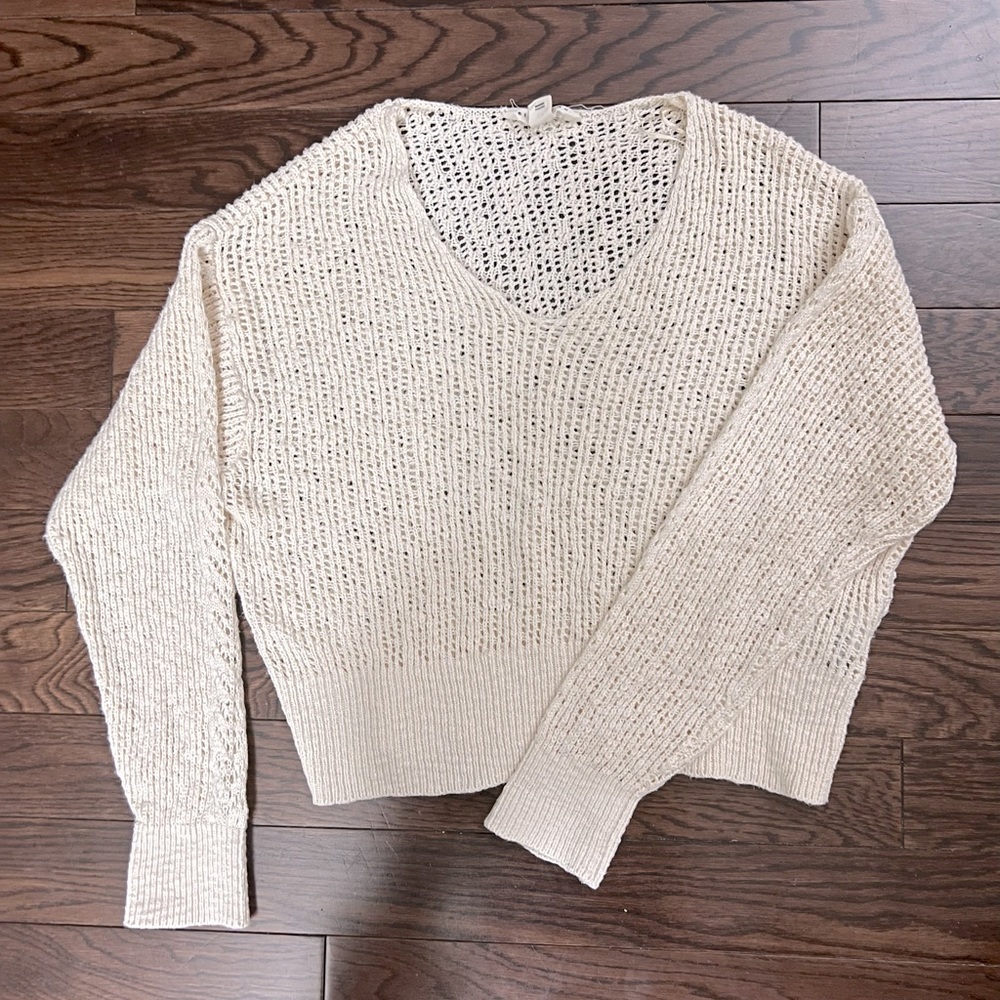 Cream knit Billibong sweater